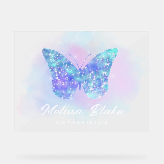 papillon bleu (Recto)