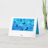 Papillon bleu (Dos)