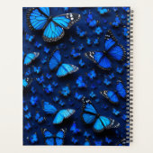 papillon bleu (Dos)