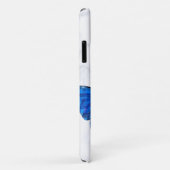 Papillon bleu clair Morpho | Coque de téléphone pe (Dos/Droite)