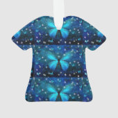 Papillon bleu élégant (dos)