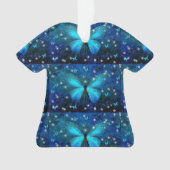 Papillon bleu élégant (devant)