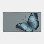 Papillon bleu Mousepad gracieux et élégant (Recto)