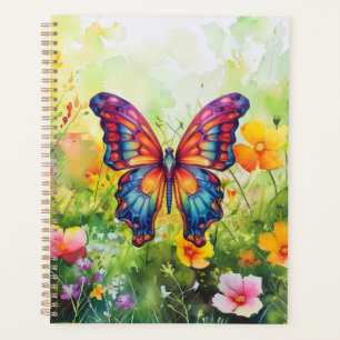 Papillon Bleu Orange ailes