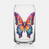 Papillon Bleu Orange ailes (Verso)