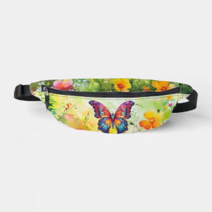 Papillon Bleu Orange Ailes