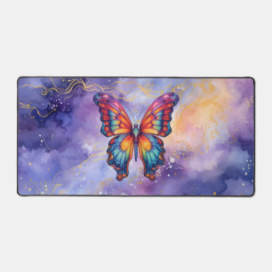 Papillon Bleu Orange Ailes