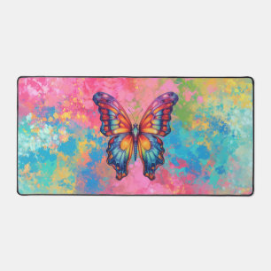 Papillon Bleu Orange Ailes