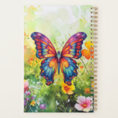 Papillon Bleu Orange ailes (Dos)