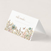 Papillon Boho Numéro de table (Back)