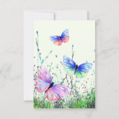 Papillon Bonne carte mère (Dos)