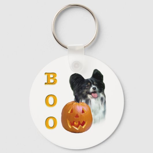 Papillon Boo Sleutelhanger (Voorkant)