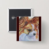 Papillon Button pins (Voorkant /achterkant)