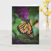 Papillon, carte (Fleur jaune)