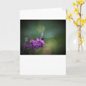 Papillon, carte (Fleur jaune)