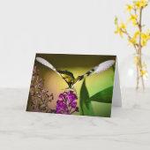 Papillon, carte (Fleur jaune)