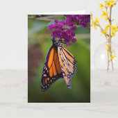 Papillon, carte (Fleur jaune)