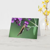 Papillon, carte (Fleur jaune)
