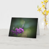 Papillon, carte (Fleur jaune)