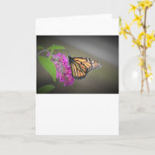 Papillon, carte (Fleur jaune)