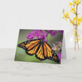 Papillon, carte (Fleur jaune)