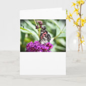 Papillon, carte (Fleur jaune)