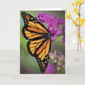 Papillon, carte (Fleur jaune)