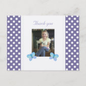 Papillon : carte postale Merci (Devant)