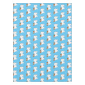 Papillon cartoon illustratie tafelkleed (Voorkant)