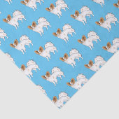 Papillon cartoon illustratie tissuepapier (Detail)