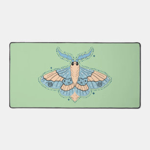 Papillon Céleste Fantaisiste — Bleu Douce et Pêche