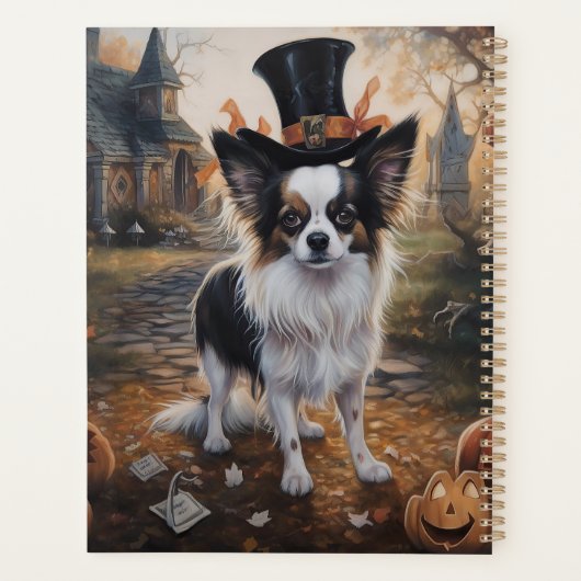 Papillon Citrouille Halloween effroi (Dos)
