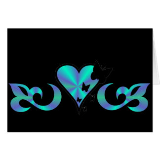 Papillon Coeur et Lily Rainbowart