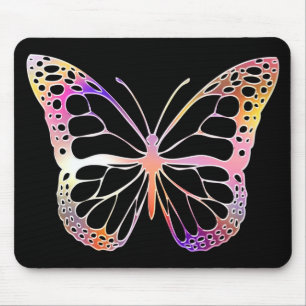 Papillon Couleur Sauvage Forêt Natuur Graphique Muismat