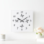 Papillon - Créez votre propre (CYO) - Horloge pour (Maison)