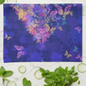 Papillon Cuisine Serviette Coeur (Plié)