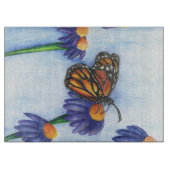Papillon dans la planche à découper de fleurs (Devant)