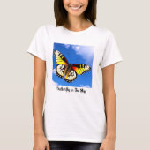 Papillon Dans Le Ciel T-shirt (Devant)