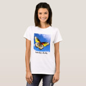 Papillon Dans Le Ciel T-shirt (Devant entier)