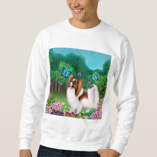 Papillon dans le sweatshirt de jardin (Devant)