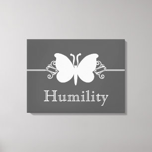 Papillon de charbon tourne en toile de vertu Impri