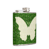 Papillon De Dentelle Sur Flacon De Parties scintil (Droite)