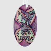 Papillon de la paix Word Art Cadeau de vacances (devant)