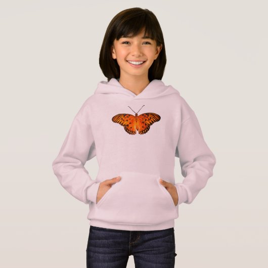 Papillon de la passion orange (Devant entier)