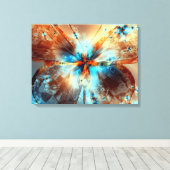 Papillon de lumière - Toile (Insitu (Plancher de Bois))