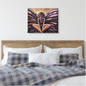 Papillon de Madame III Impression en toile étirée (Insitu(Chambre))