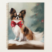 Papillon de Noël dans la neige (Devant)