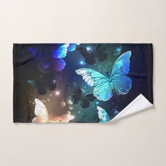 Papillon de nuit (Serviette à main)