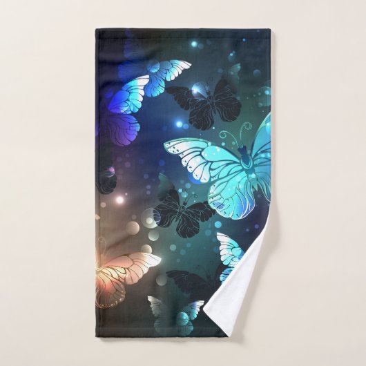 Papillon de nuit (Serviette à main)