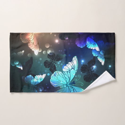 Papillon de nuit (Serviette à main)